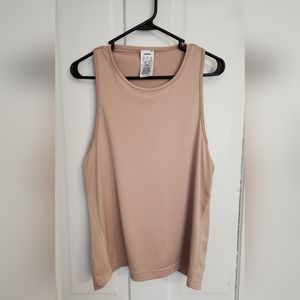 3/$25! Adidas rose gold athletic tank top size small